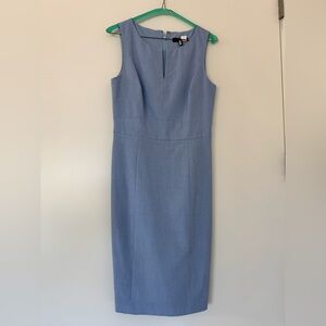 Banana Republic Light Blue Sheath Dress